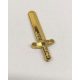 76764 Chrome Gold Sword, Shortsword Elaborate Hilt  76764  similar 3847 Custom Chromed by BUBUL