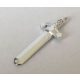 76764 Chrome Silver Sword, Shortsword Elaborate Hilt  76764  similar 3847 Custom Chromed by BUBUL