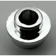85861 Chrome Silver Plate, Round 1 x 1 with Open Stud  Custom Chromed by Bubul