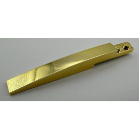   85970, 13731 | Chrome GOLD Slope, Curved 10 x 1 | Custom Chromed by BUBUL