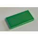 87079 | Chrome GREEN Tile 2 x 4 | Custom chromed by Bubul