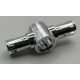 87082 Chrome Silver Technic, Pin 3L with Friction Ridges Lengthwise and Center Pin Hole or 44874 Custom Chromed by BUBUL