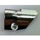 87086 Chrome Silver Technic, Panel Fairing # 2 Small Smooth Short, Side B Custom Chromed by BUBUL