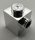 87087 | Chrome Silver Brick, Modified 1 x 1 with Stud on 1 Side | Custom Chromed by Bubul