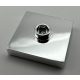 87580 Chrome Silver Plate, Modified 2 x 2 with Groove and 1 Stud in Center (Jumper)  87580 or 23893 Custom chromed by BUBUL