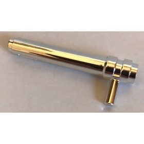   87617 Chrome Silver Cylinder 1 x 5 1/2 with Bar Handle (Friction Cylinder) or 31509 Custom Chromed by BUBUL