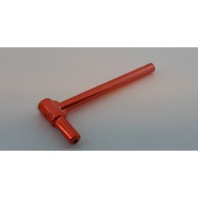   87618 Chrome-RED Bar 5L with Handle (Friction Ram)  Custom Chromed by BUBUL