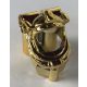87754 Chrome GOLD Minifigure, Headgear Helmet Underwater / Space  Custom Chromed by Bubul