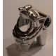 87754 Chrome Silver Minifigure, Headgear Helmet Underwater / Space  Custom Chromed by Bubul