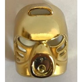   87788 Chrome GOLD Bionicle Mask Hau (Stars) Custom Chromed by BUBUL