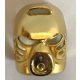 87788 Chrome GOLD Bionicle Mask Hau (Stars) Custom Chromed by BUBUL