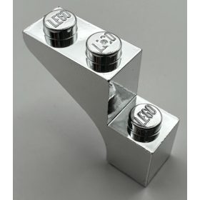   88292 | Arch 1 x 3 x 2 with Curved End | Custom Chromed by Bubul