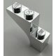 88292 | Arch 1 x 3 x 2 with Curved End | Custom Chromed by Bubul