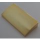 88930 Chrome GOLD Slope, Curved 2 x 4 x 2/3 No Studs with Bottom Tubes 61068 Custom chromed by Bubul