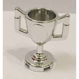   89801 Chrome Silver Minifig, Utensil Trophy Cup Custom Chromed by BUBUL