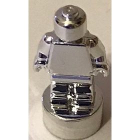   90398 Chrome Silver Statuette, Trophy  Custom Chromed by BUBUL