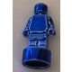 90398 Chrome Blue Statuette, Trophy Custom Chromed by BUBUL