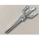 92289 Chrome Silver Minifigure, Weapon Trident or 92290 Custom Chromed by Bubul
