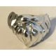 93223 Chrome Silver Minifigure, Beard, Medium Short Custom Chromed by BUBUL