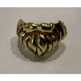   93223 Chrome Goldr Minifigure, Beard, Medium Short Custom Chromed by BUBUL