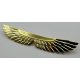 93250 Chrome Gold Minifig, Mummy Wings Custom Chromed by BUBUL