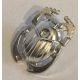 93251 Chrome Silver Minifig, Shield Scarab  Custom Chromed by BUBUL