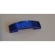 93273_BLUE Chrome-BLUE Slope, Curved 4 x 1 Double No Studs Custom Chromed by BUBUL