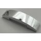 93273_S Chrome Silver Slope, Curved 4 x 1 Double No Studs   93273  Custom Chromed by BUBUL