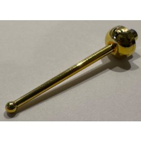   93550 Chrome Gold Minifig, Weapon Sword Custom Chromed by BUBUL