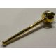 93550 Chrome Gold Minifig, Weapon Sword Custom Chromed by BUBUL