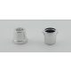 95343 Chrome Silver Container, Bucket 1 x 1 x 1  Custom Chromed By BUBUL