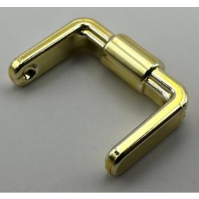   95344, 29176 | Chrome Gold Minifigure, Utensil Bucket 1 x 1 x 1 Handle / Scooter Stand | Custom Chromed by BUBUL