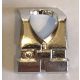 97895 Chrome Silver Minifigure Life Jacket, Center Buckle Custom Chromed by BUBUL
