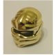 98133 Chrome Gold Minifig, Headgear Ninjago Wrap, Plain Custom Chromed by Bubul