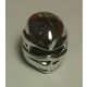 Chrome Silver Minifig, Headgear Ninjago Wrap, Plain   98133  Custom Chromed by Bubul