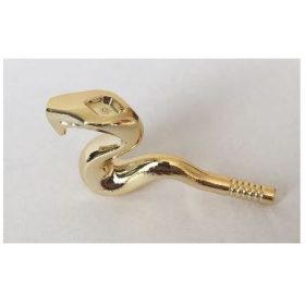   98136 Chrome Gold Snake, Raised Original Custom Chromed by Bubul