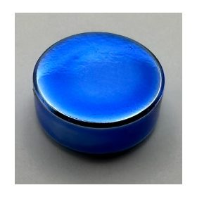   98138 | Chrome BLUE  Tile, Round 1 x 1, 35381 | Custom Chromed by BUBUL
