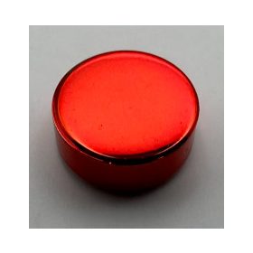   98138 | Chrome RED  Tile, Round 1 x 1, 35381 | Custom Chromed by BUBUL