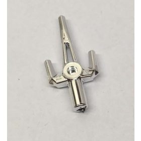   98139 Chrome Silver Minifig, Weapon Sai  Custom Chromed by BUBUL