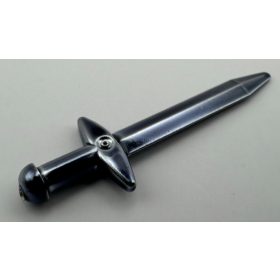   18031 Chrome Titan Minifig, Weapon Sword,   Greatsword Pointed   or 98370   Custom chromed by Bubul