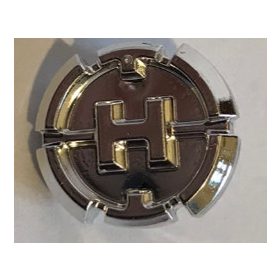   98570 Chrome Silver Hero Factory Chest Badge with 'H'  Pattern Custom Chromed by BUBUL