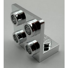   99207 | Chrome Silver Bracket 1 x 2 - 2 x 2 Inverted | Custom Chromed by Bubul