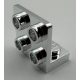 99207 | Chrome Silver Bracket 1 x 2 - 2 x 2 Inverted | Custom Chromed by Bubul