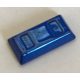 99563_Chrome Blue Minifig, Utensil Ingot / Bar  99563 or 95349 Custom Chromed by BUBUL