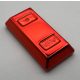 99563_Chrome RED Minifig, Utensil Ingot / Bar  99563 or 95349 Custom Chromed by BUBUL