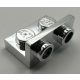 99780 Chrome Silver Bracket 1 x 2 - 1 x 2 Inverted   Custom chromed by BUBUL
