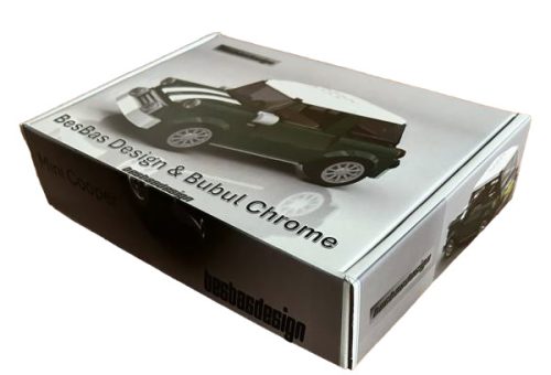 Complete SET with Custom Chrome TUNING Pack for Jan's MINI COOPER