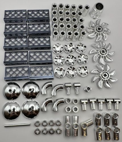 Lego Chrome Custom TUNING Pack for Cameron's  BAJA