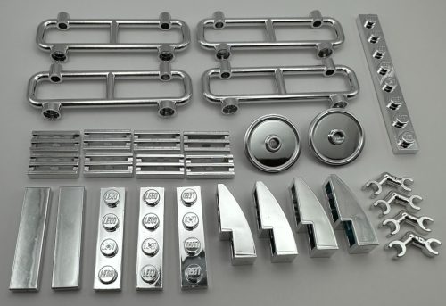 Lego Chrome Custom TUNING Pack for Peter Danko's TRABI