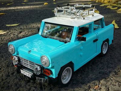 Lego Chrome Custom TUNING Pack for Peter Danko's TRABI